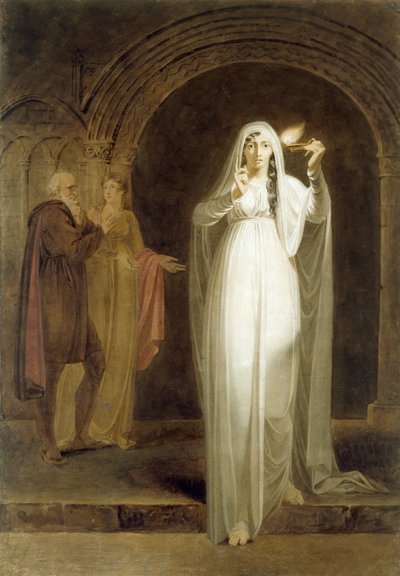 De slaapwandelaarsscène, Act V, Scene I, uit 